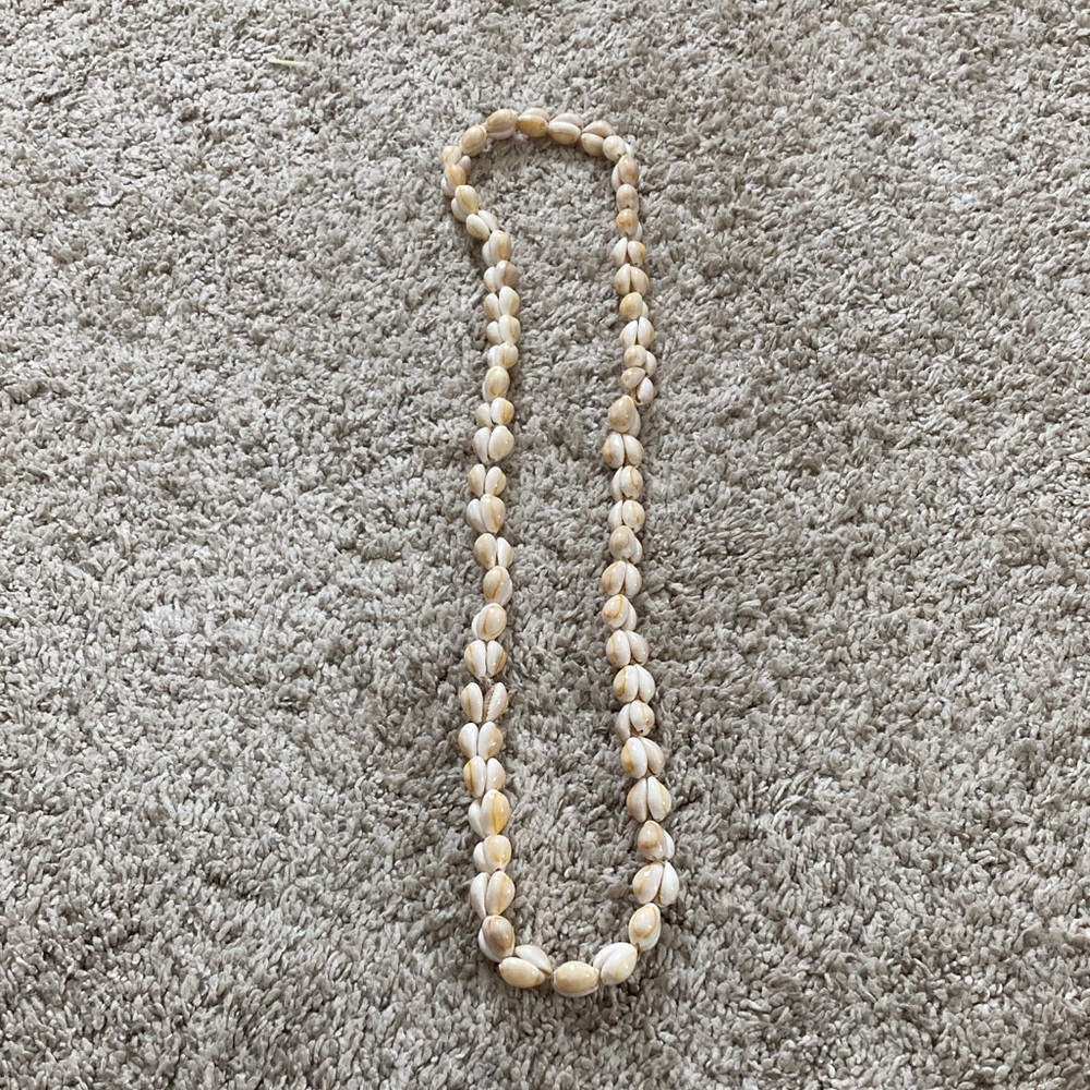 Vintage Hawaiian, seashell, necklace, vintage necklaces, vintage jewelry